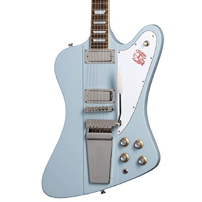 Guitarra Epiphone Firebird V 1963 Maestro Vibrola Frost Blue