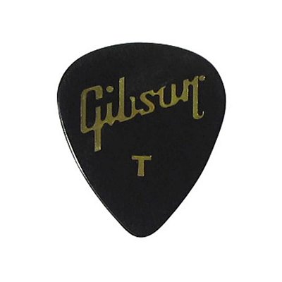 Kit com 72 Palhetas Gibson APRGG74T 1/2 Celulóide Fina