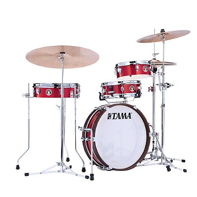 Bateria Acústica Tama LJK48P-BRM 18" Vermelha Burnt Red Mist