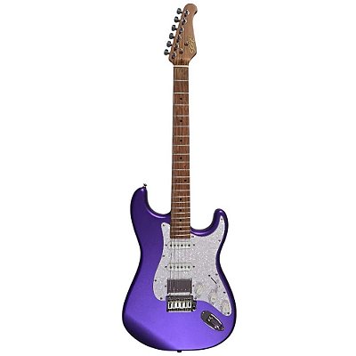 Guitarra Seizi Vintage Budokan Custom Color Electric Violeta