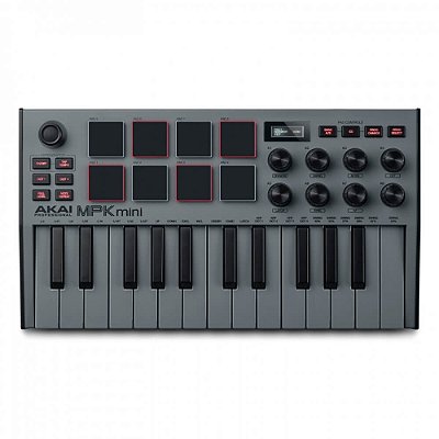 Teclado Controlador Akai MPK Mini MK3 25 Edição Limitada