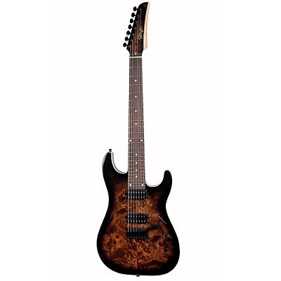 Guitarra 7 Cordas Seizi Katana Raijin Seven Tiger Black