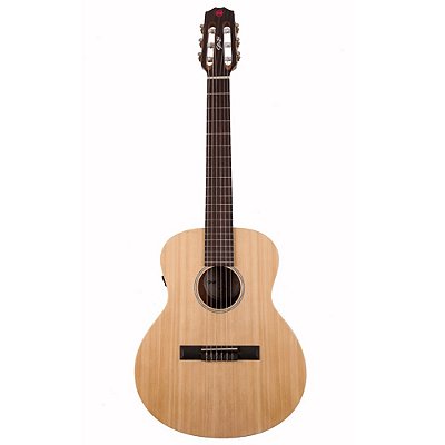 Violão Elétrico Seizi Mini Ryu Mirai Nylon Spruce Natural
