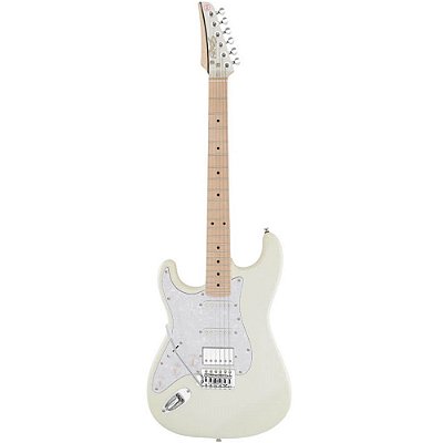 Guitarra Seizi Fun Katana Musashi Canhoto Snow White Sparkle