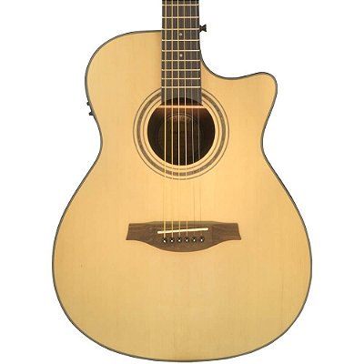 Violão Elétrico Benson GF100CE Concert Aço Natural Satin