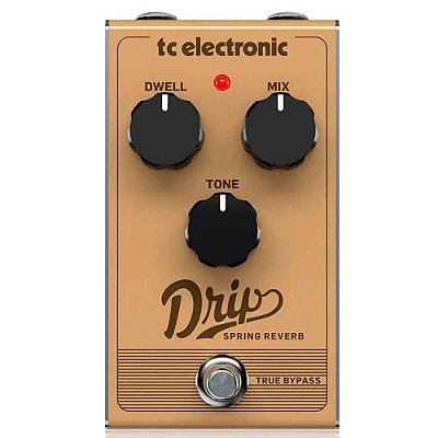 Pedal de Efeito Tc Electronic Drip Spring Reverb