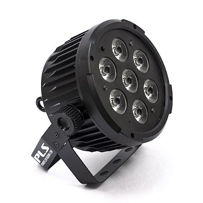 Refletor De Led Pls Power Led Rgbwa 12w 7 Leds