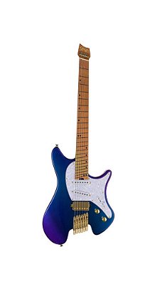 Guitarra Seizi Headless Koi Chameleon com Bag