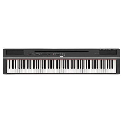 Piano Digital Yamaha P125A B Preto 88 Teclas Sensitivas