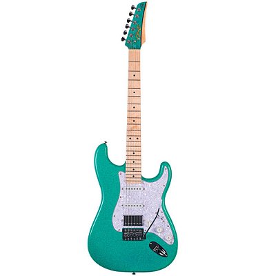 Guitarra Seizi Fun Katana Musashi Turquoise Sparkle