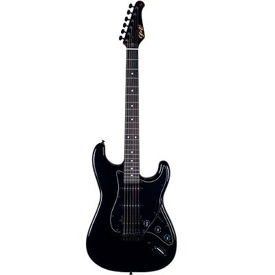 Guitarra Seizi Fun Vintage Budokan Roasted Maple All Black