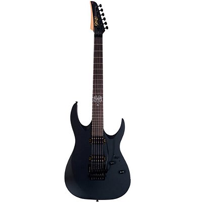 Guitarra Seizi Katana Akuma HH Floyd Rose Black Satin