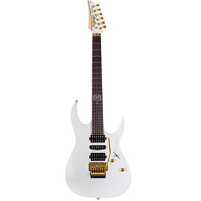 Guitarra Seizi Katana Akuma Gratitude FR Pearl White Gold