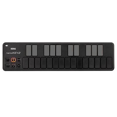 Teclado Controlador Korg Nano Key 2 Preto 25 Teclas USB