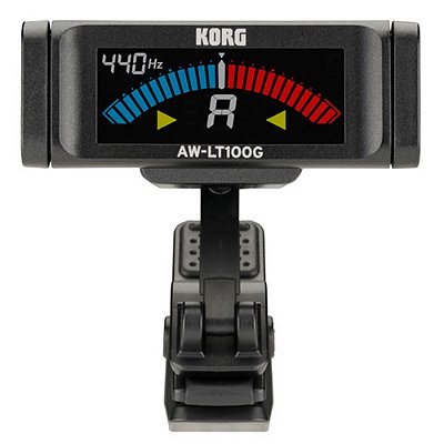 Afinador Cromático Korg AW-LT100G Clip-On para Guitarra