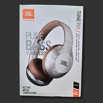 Fone de ouvido sem fio JBL Pure Bass Tune 901