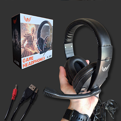 Fone de ouvido game headphones Altomex A-308