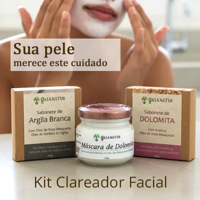 Kit CLAREADOR PARA MANCHAS NA PELE
