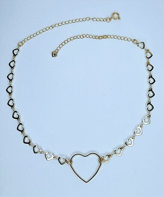 Choker coração
