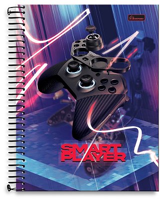 Caderno CD 10 Mat 160Fls Smart Player