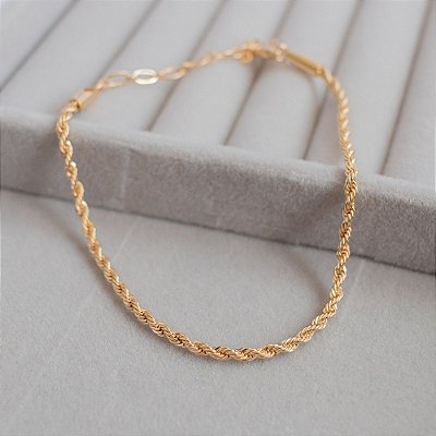 Pulseira em corrente baiana