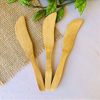 Jg Espatulas Para Pate Bambu 3pc