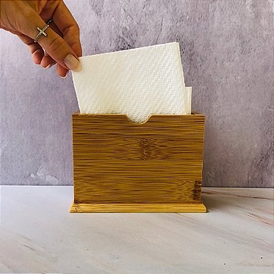 Porta Guardanapo Bambu Pequeno