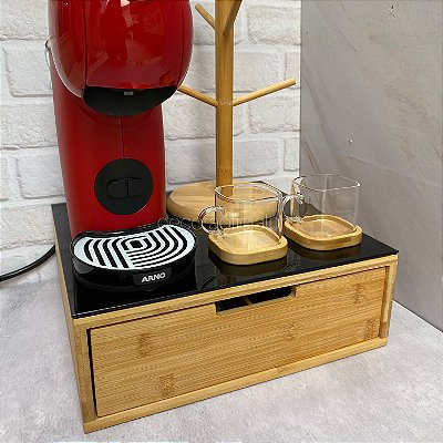 Caixa Para Cha E Cafe Bambu