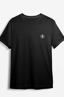 Camiseta Minimalista Bitcoin