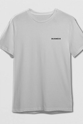 Camiseta Business Minimalista - Branca