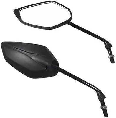 Espelho retrovisor AWA Fazer 150 modelo original (Par)