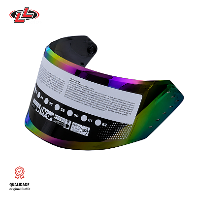 Viseira Bieffe B-12 2020 A/R Camaleão