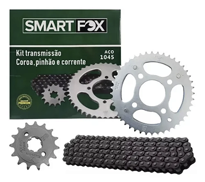 Kit Relação CG 160 Titan/Fan/Start/Cargo Com Retentor Smart Fox