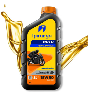 OLEO MOTOR IPIRANGA 15W50 SL SEMI SINTETICO LITRO