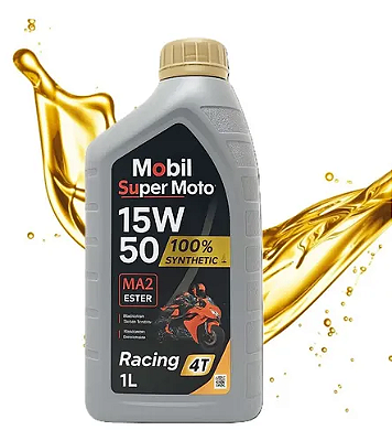 OLEO MOTOR MOBIL 4T SYN 15W50 100% SINTÉTICO