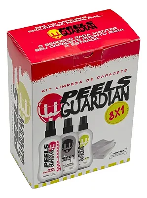 Kit Limpeza Para Capacetes Guardian Peels 3 em 1
