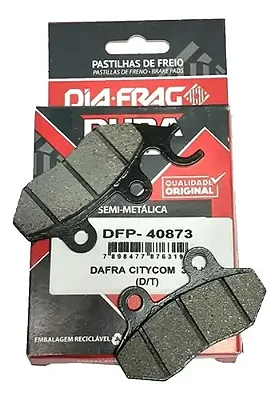 Pastilha de Freio DAFRA CITYCOM 300I Diafrag DFP-40873