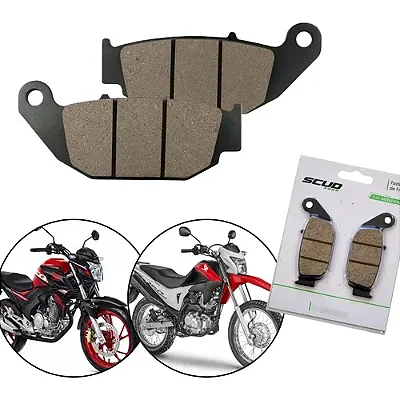 Pastilha de Freio BROS 160 14/19 CBX250 16/19 TRAS. 2015 DIAFRAG DFP-20888