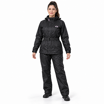 Capa de Chuva Califórnia Racing Nylon Feminina P ao GG