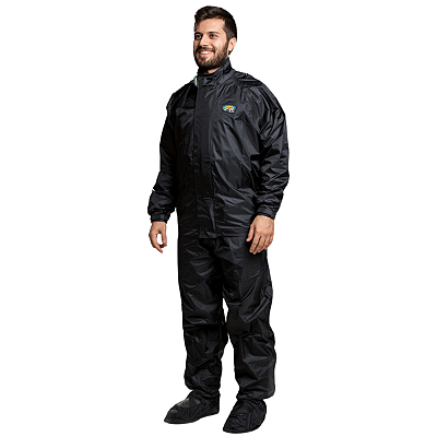 Capa de Chuva Califórnia Racing Nylon Masculina P ao GG