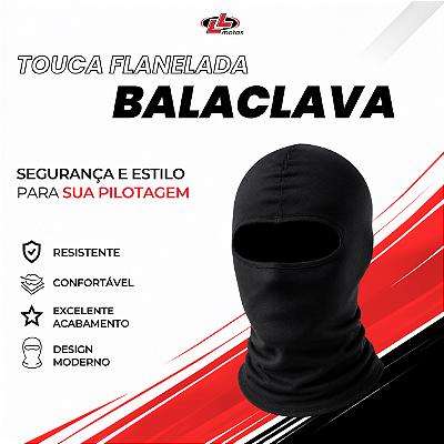Touca Balaclava Flanelada