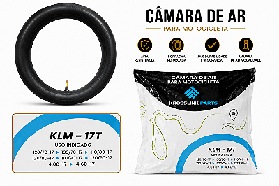 Câmara de Ar Aro 17 NXR 160 Bros / NX 400 KLM-17T