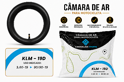 Câmara de Ar Aro 18/19 XRE/ XLS Larga KLM-19D