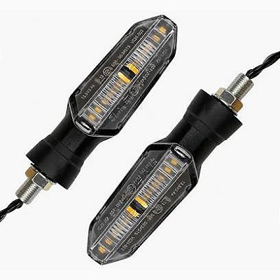 Pisca de Led Sequencial CB250F Twister 19/ Encaixe Parafuso Par