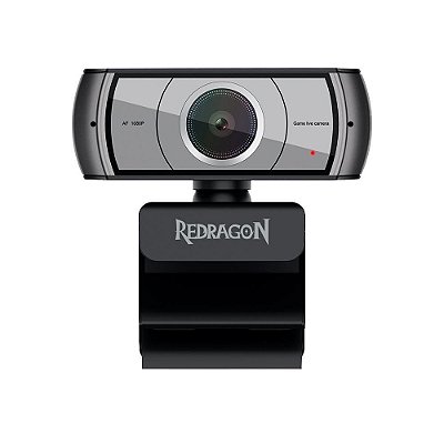 Webcam REDRAGON GW900 APEX HD 1920x1080P 60 FPS(PRONTA ENTREGA, 2 Dias úteis)