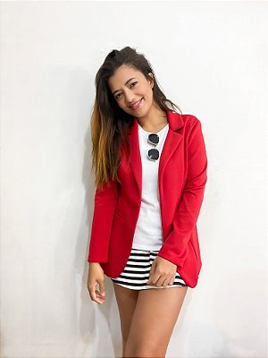 Blazer Scuba Vermelho