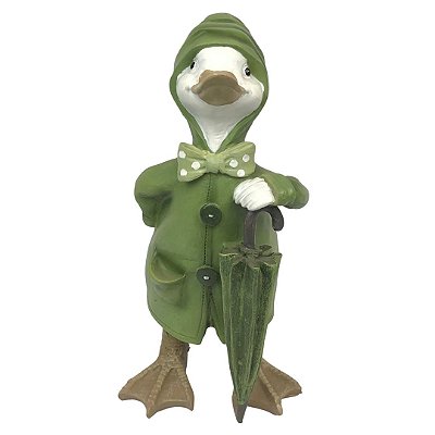 Estatueta de Pato em Resina