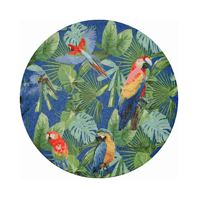 Sousplat Tropical De Araras