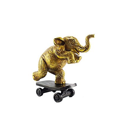 Escultura De Elefante No Skate