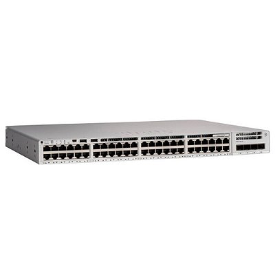 Switch Cisco Catalyst 9200 de 48 portas c/ uplinks fixos de 1 G - C9200L-48T-4G